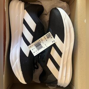 adidas Galaxy 7M Men's Black and White Running Shoe